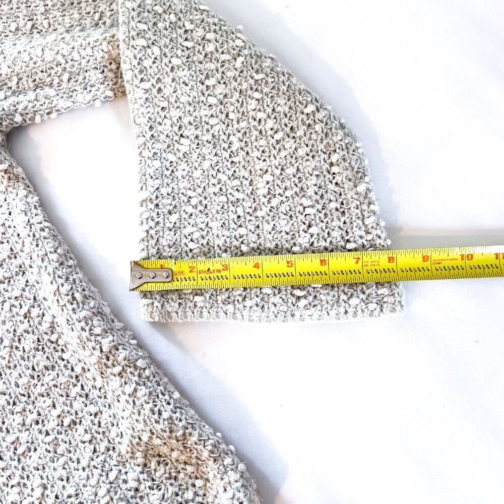 Anthropologie John + Jenn Bell Sleeve Nubby Sweater Small - Picture 8 of 9